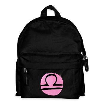 Signe du zodiaque Balance - Sac à dos Enfant - noir - Devant