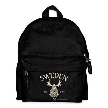 Sweden - Viking Beard - Mosses - Kids' Backpack - black - Front