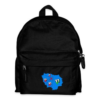 Ile de France Region - Kids' Backpack - black - Front