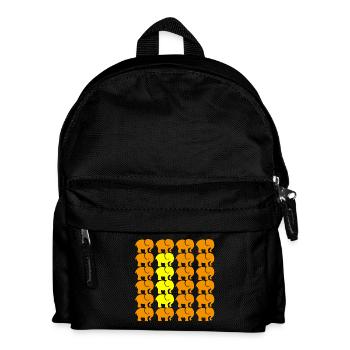 ELEFANT - Kinder Rucksack - Schwarz - Vorne