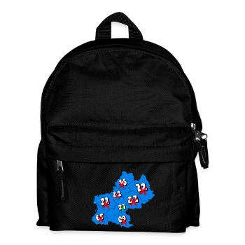 Midi-Pyrénées Region - Kinder Rucksack - Schwarz - Vorne
