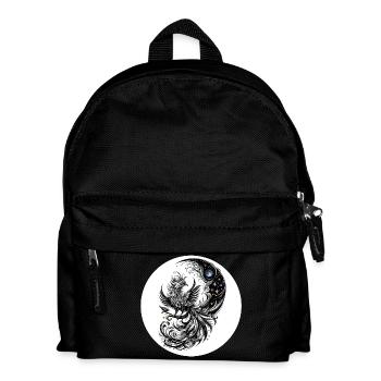 La comète Phoenix dans le cercle lunaire - Sac à dos Enfant - noir - Devant