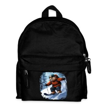 Beaver Skis - Kids' Backpack - black - Front