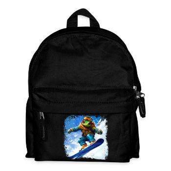Snowboard Caméléon - Sac à dos Enfant - noir - Devant