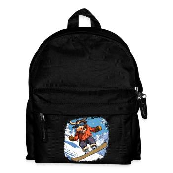 Bulls Snowboard - Sac à dos Enfant - noir - Devant