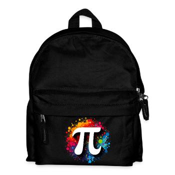 Piraten Pi Day Pirat Motiv Mathematikfans Lehrer - Kinder Rucksack - Schwarz - Vorne