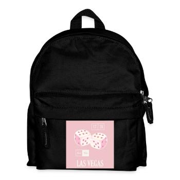 Las Vegas Casino Dice - Kids' Backpack - black - Front