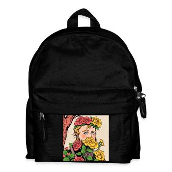 Knight Rose - Kinder Rucksack - Schwarz - Vorne