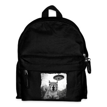 Alien Squirrel Encounter – Science-fiction amusante - Sac à dos Enfant - noir - Devant