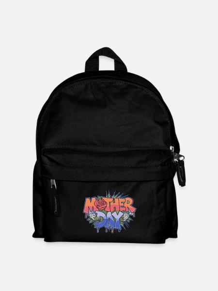 Graffiti Mother Day - Kids' Backpack - black