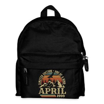 Meilleur Cadeau D'anniversaire Avril 1999 - Sac à dos Enfant - noir - Devant