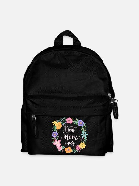 Best Mom ever - Kids' Backpack - black