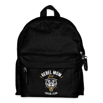 Rebellious Mamas Club Design - Kids' Backpack - black - Front