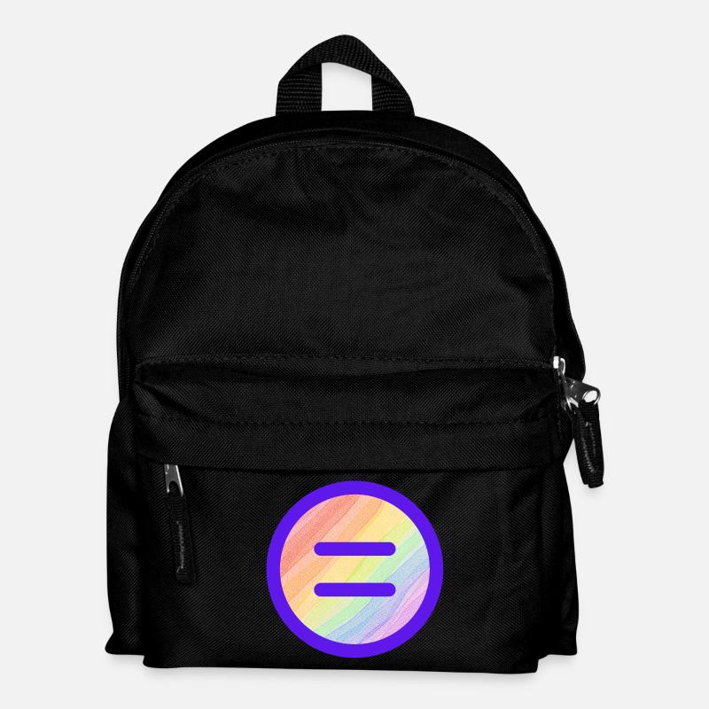 Equality - Gelichheit Gay Pride Rainbow - Kids' Backpack - black