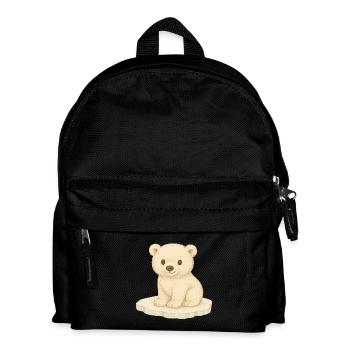 Arctique nordique - Ours polaire - Sac à dos Enfant - noir - Devant