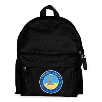 A Narwhal's tusk is actually a tooth - Kids' Backpack - black - Front