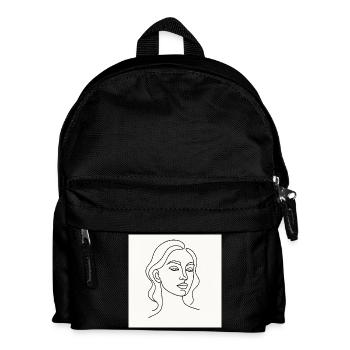 The Drawn Lady - Kids' Backpack - black - Front