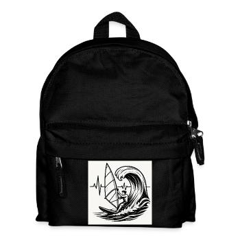 Surfer - Kids' Backpack - black - Front