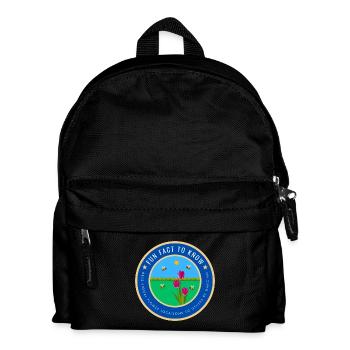 Bees signal flower locations to others by dancing - Kids' Backpack - black - Front