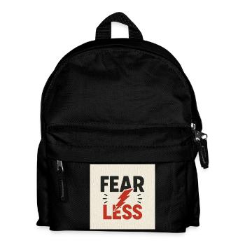 Conception de choc de puissance motivationnelle - Sac à dos Enfant - noir - Devant