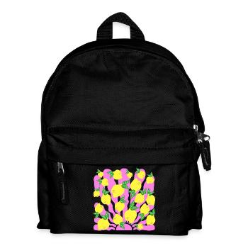 SONNE ITALIENISCHE ZITRONEN ITALIEN - Kinder Rucksack - Schwarz - Vorne