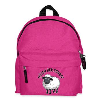 Keeper of the Sheep - Kids' Backpack - fuchsia - Front