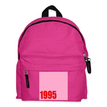 Geburtstag 1995 - Kinder Rucksack - Fuchsia - Vorne
