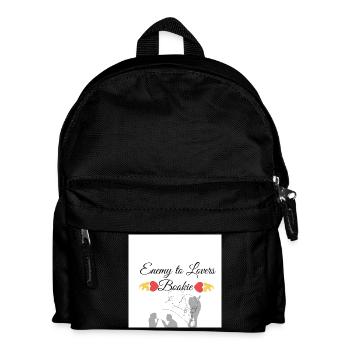 Ennemi des amoureux bookmaker design - Sac à dos Enfant - noir - Devant
