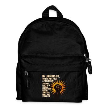 Tibetan Movement of Strength and Hope 1 - Kids' Backpack - black - Front