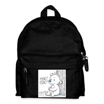 Idéfix Frappe Toc Toc Toc - Kinder Rucksack - Schwarz - Vorne