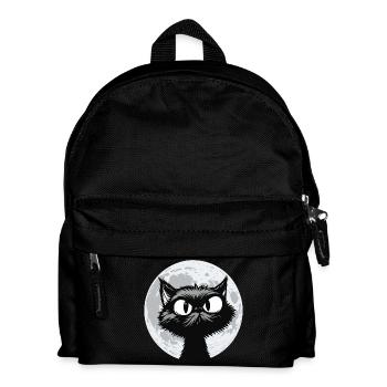 Chat de Lune Minuit - Sac à dos Enfant - noir - Devant