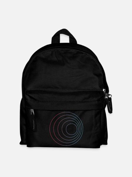 Doppler-Effekt - Kinder Rucksack - Schwarz