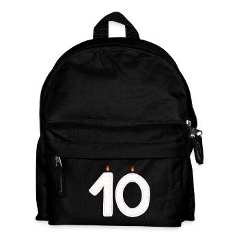 célébration 10e anniversaire Sprinkles Design - Sac à dos Enfant - noir - Devant
