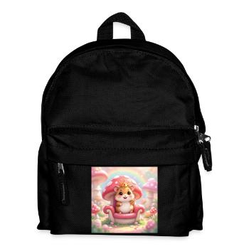 Royal Hamster - Kids' Backpack - black - Front