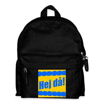 Au revoir au revoir du cycliste - Sac à dos Enfant - noir - Devant