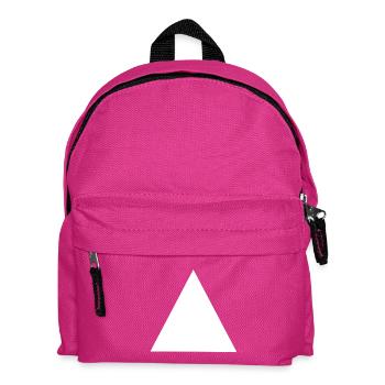Composition abstraite de triangles géométriques - Sac à dos Enfant - fuchsia - Devant