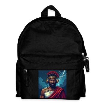 Erheben Sie sich über das Chaos - Kinder Rucksack - Schwarz - Vorne