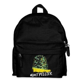 Montpellier Dynamische Farben in der Architektur - Kinder Rucksack - Schwarz - Vorne