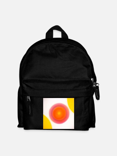 O_001 - Kinder Rucksack - Schwarz