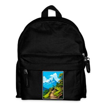 Poon Hill Nepal Snow Peak Trail Adventure - Kids' Backpack - black - Front