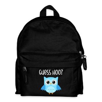 Owl Guess Hoo - Kids' Backpack - black - Front