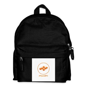 TeamBTC Blockchain Cubes - Sac à dos Enfant - noir - Devant
