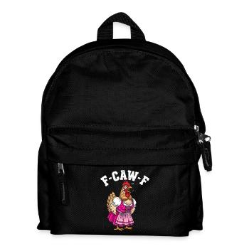 F-Caw-F Bielefelder Kennhuhn Dirndl Meme Drôle - Sac à dos Enfant - noir - Devant