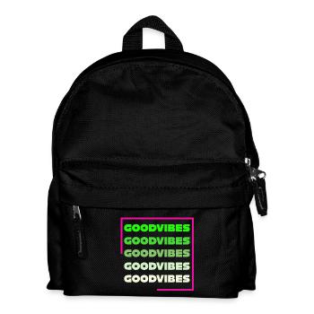 Ondes positives - Sac à dos Enfant - noir - Devant