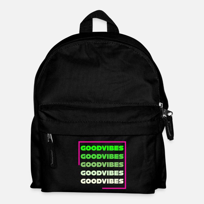 Gute Stimmung - Kinder Rucksack - Schwarz
