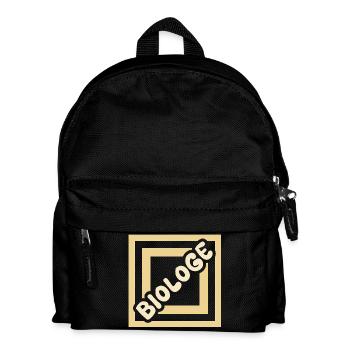 Biologiste comme métier - Sac à dos Enfant - noir - Devant