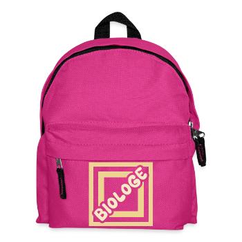 Biologe als Job - Kinder Rucksack - Fuchsia - Vorne