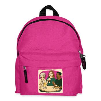 Mamie Karin - Sac à dos Enfant - fuchsia - Devant