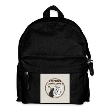 Ich habe den Umschlag verloren - Kinder Rucksack - Schwarz - Vorne