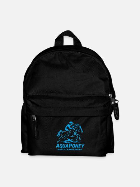 AquaPony Weltmeisterschaft - Kinder Rucksack - Schwarz